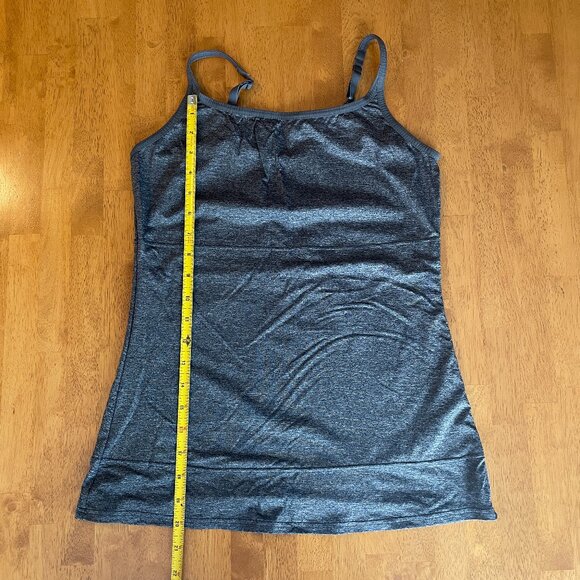 Size 2XL Maidenform Sweet Nothings gray firm control tummy toning tank - Picture 4 of 7